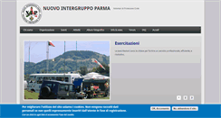 Desktop Screenshot of intergruppoparma.it
